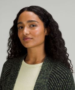 Cotton-Cashmere Blend Sweater Wrap sold by Lululemon