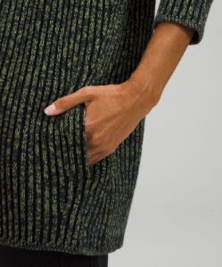 Cotton-Cashmere Blend Sweater Wrap sold by Lululemon