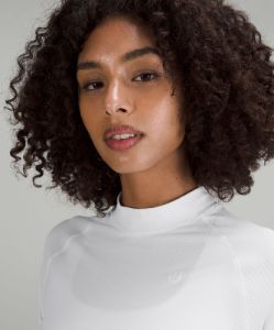 Grid-Texture Tennis Long-Sleeve Shirt sold by Lululemon