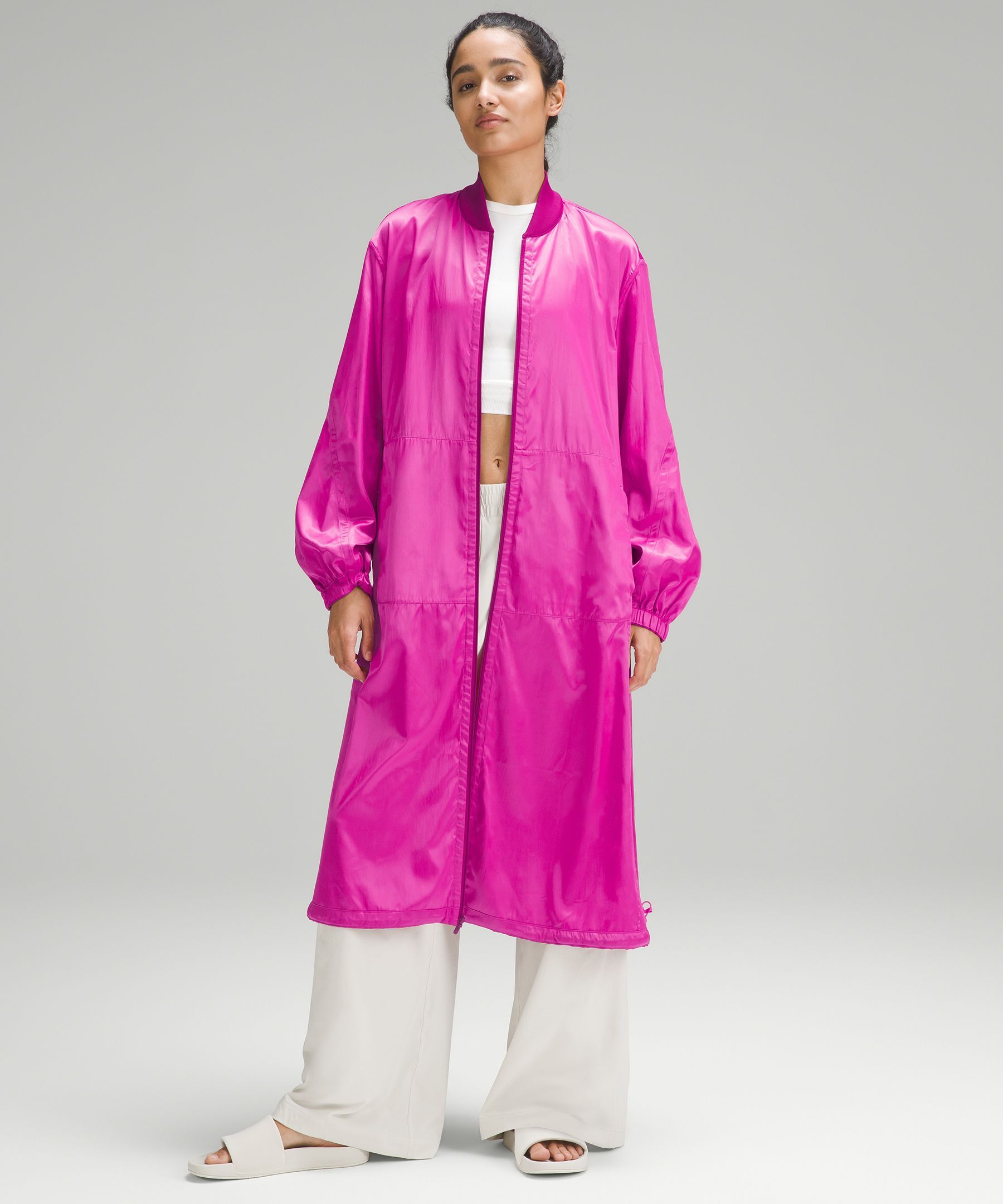 Reversible Drape-Sleeve Long Jacket *Online Only sold by Lululemon product image thumbnail 6