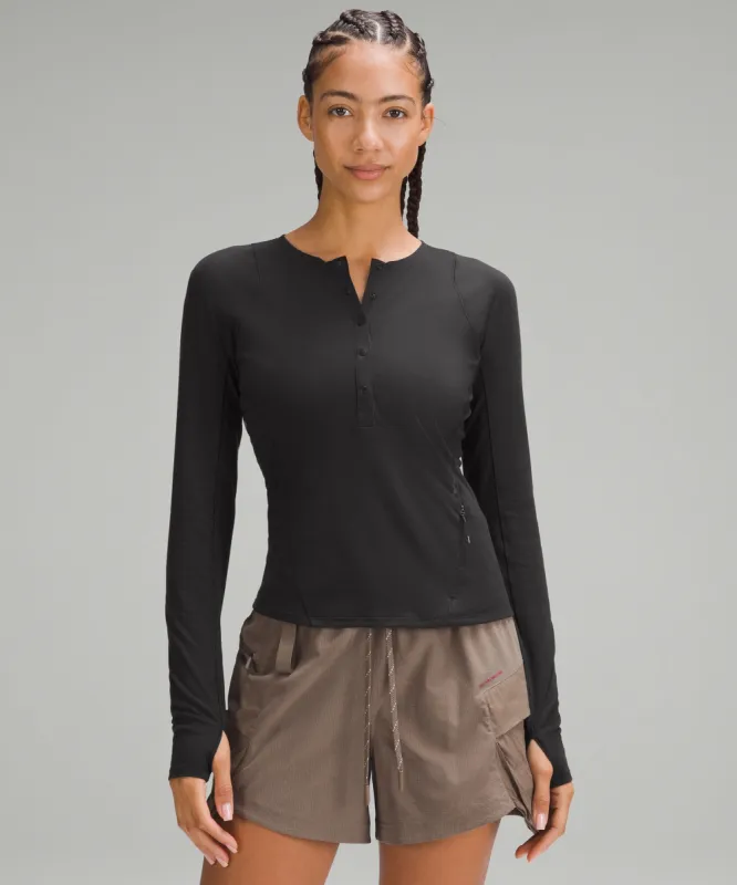 Lightweight Hiking Long-Sleeve Henley sold by Lululemon