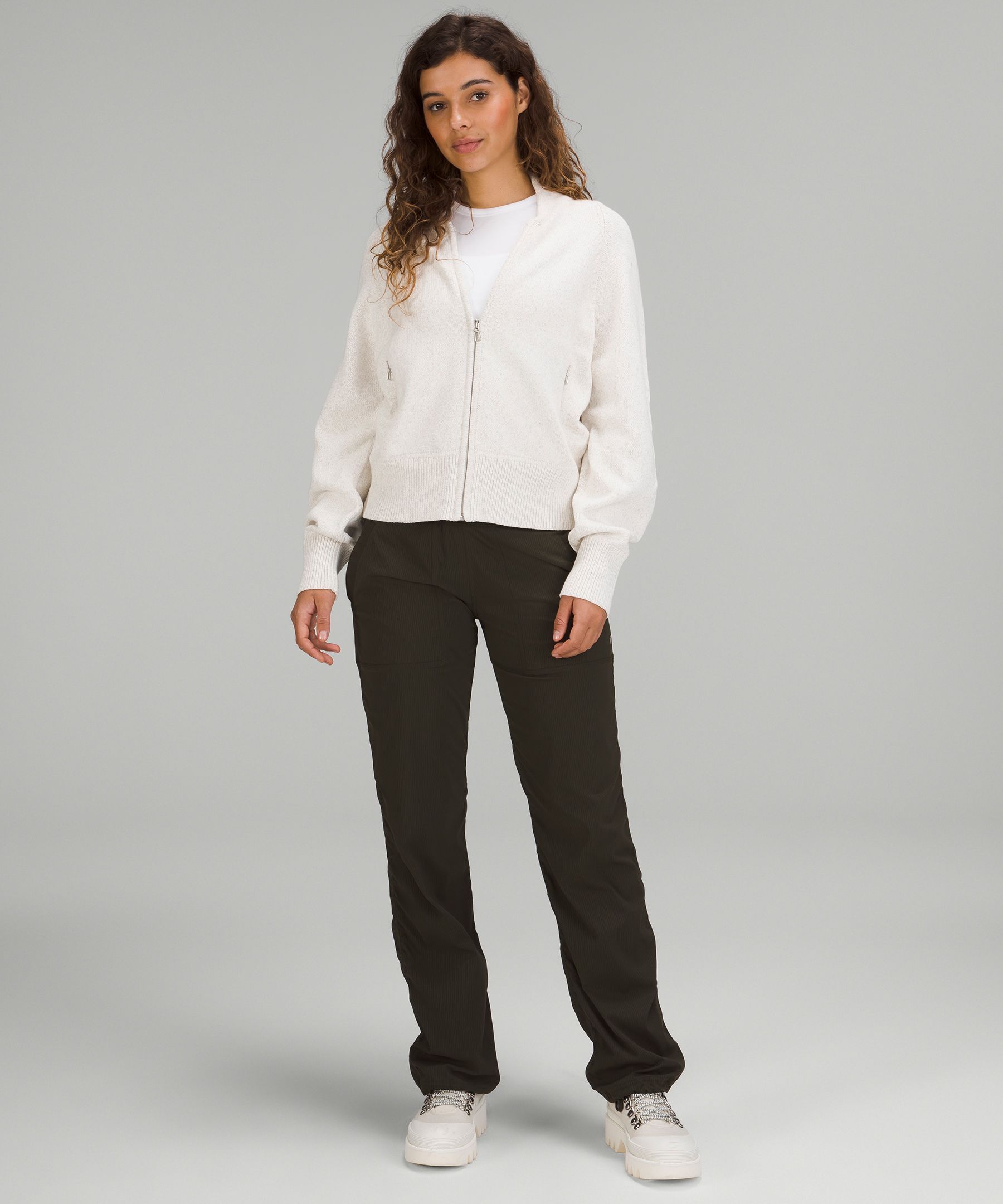 Cotton-Blend Full-Zip Sweater sold by Lululemon product image thumbnail 2