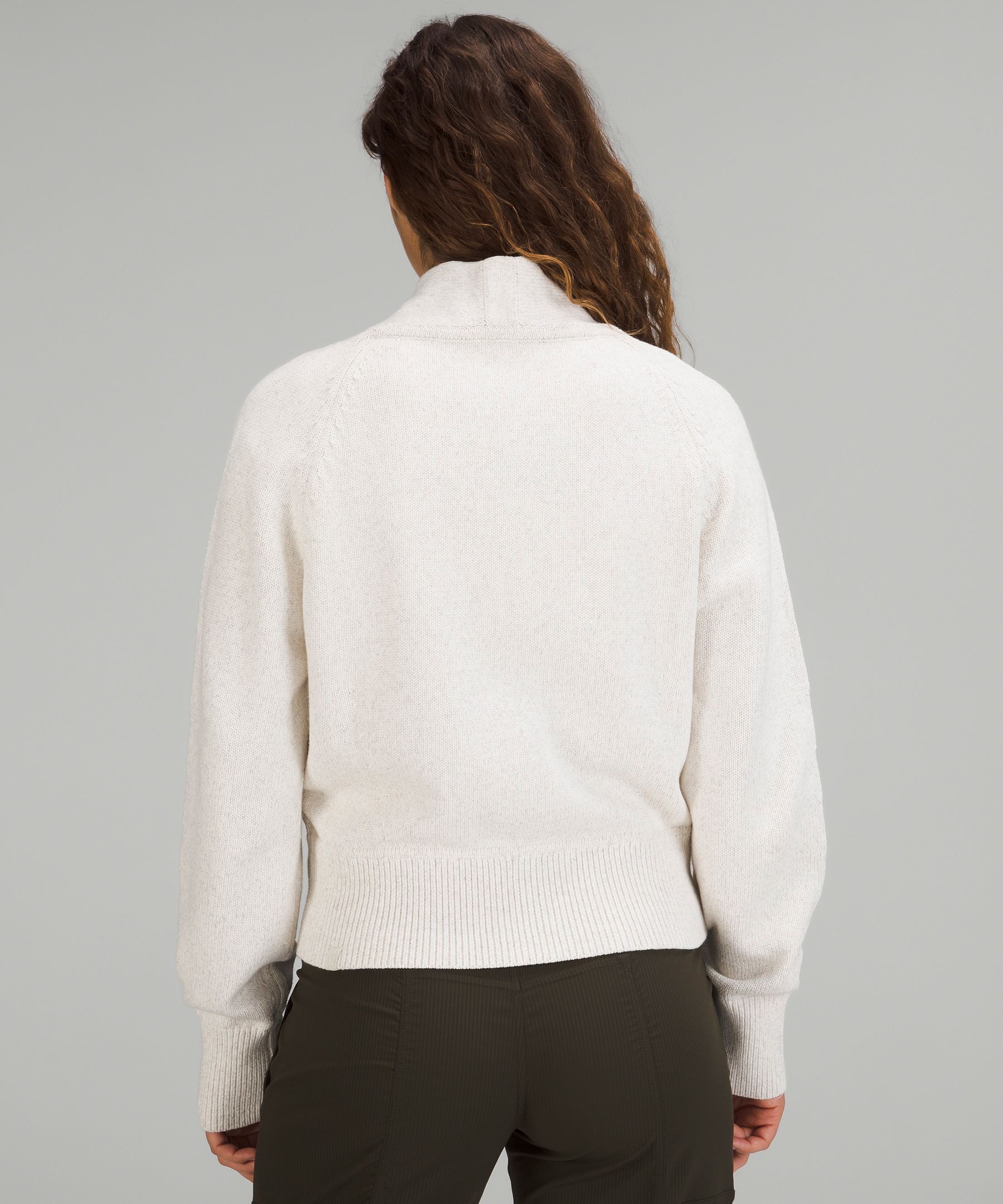 Cotton-Blend Full-Zip Sweater sold by Lululemon product image thumbnail 3