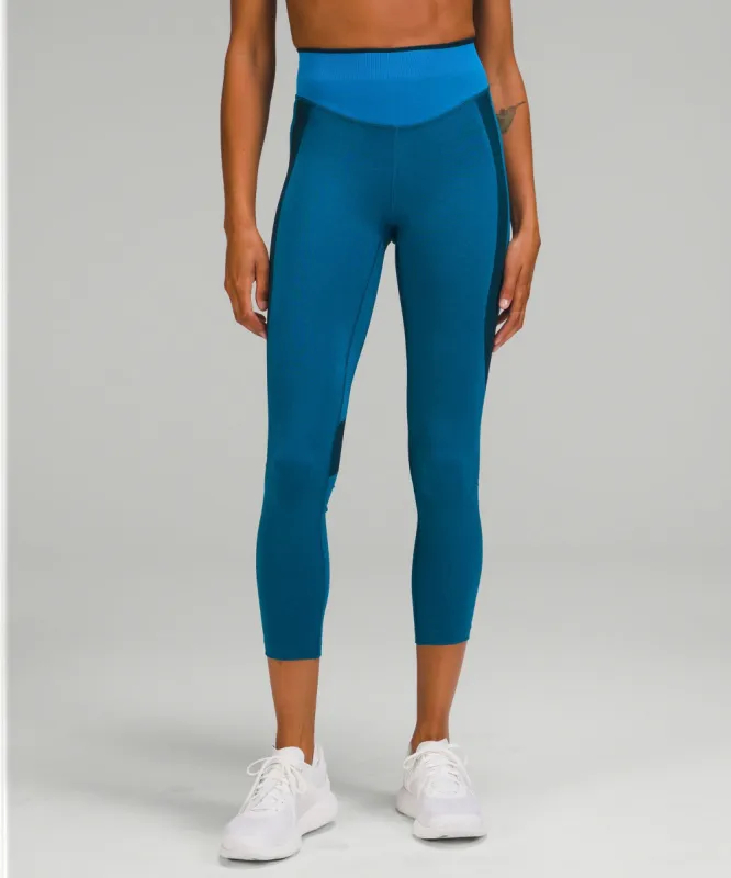 Seamless Mesh High-Rise Training Tight 25" sold by Lululemon
