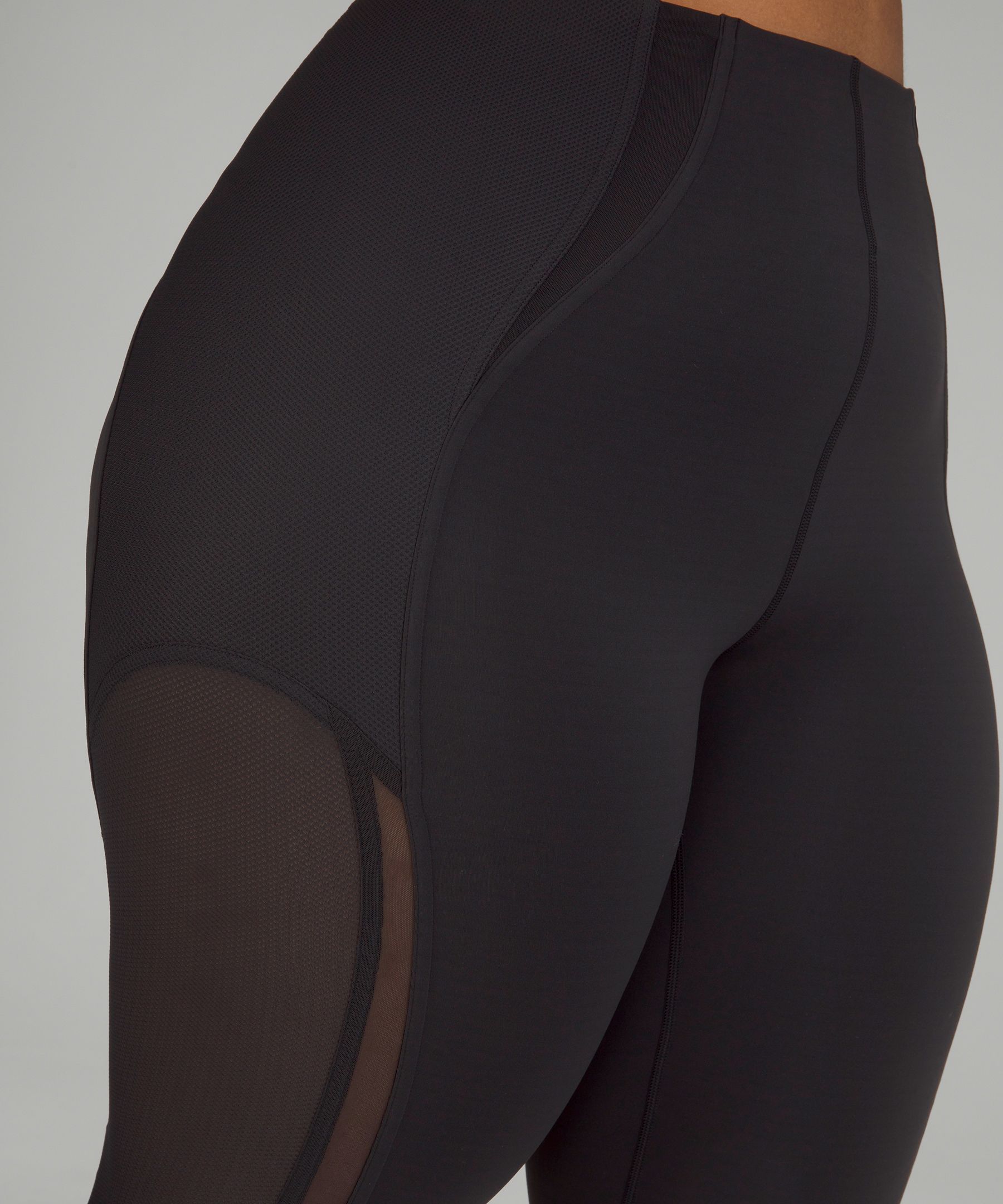 Everlux and Mesh Super-High-Rise Training Crop 21" Online Only sold by Lululemon product image thumbnail 5