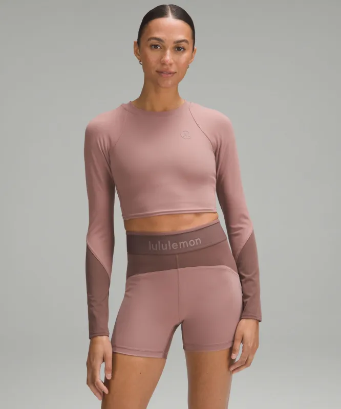 Logo Elastic Everlux Training Long-Sleeve Shirt *Online Only made by Lululemon
