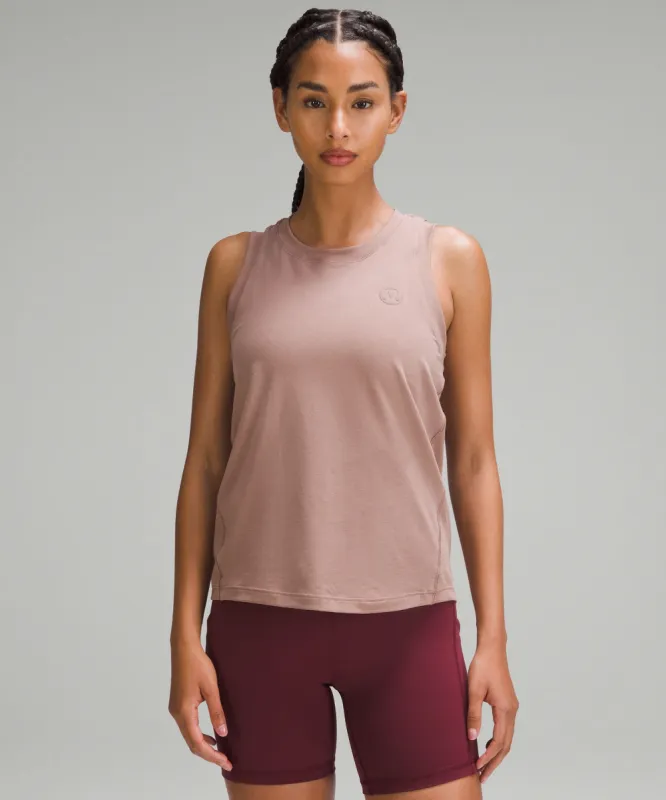 Cotton-Blend Logo Training Tank Top sold by Lululemon