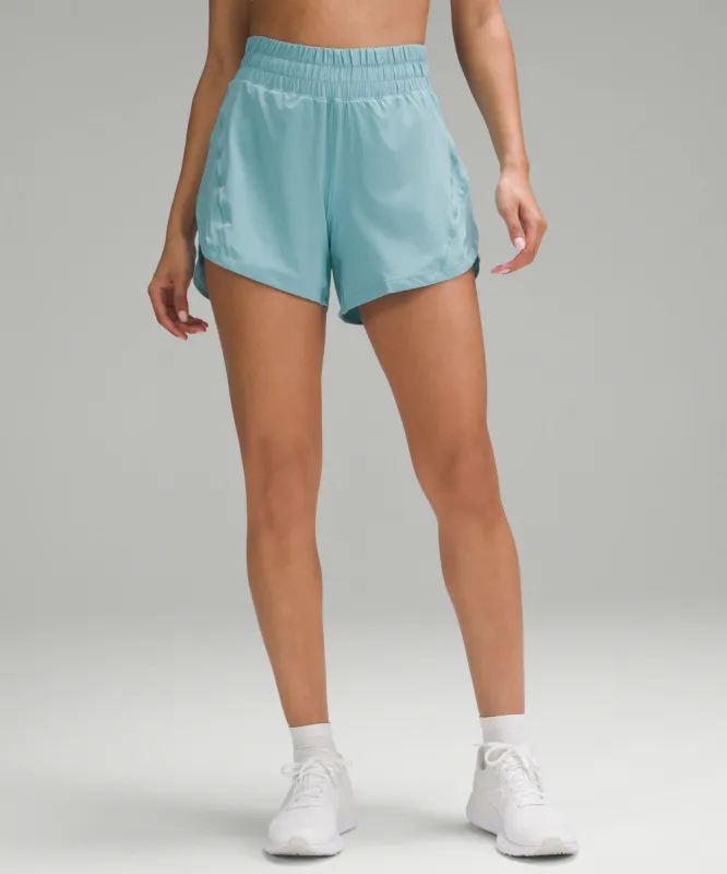 Track That High-Rise Lined Short 5" sold by Lululemon