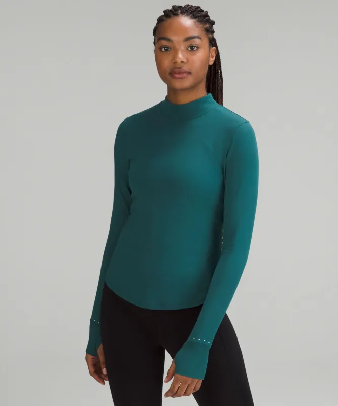 Rulu Running Long-Sleeve Mock Neck Shirt sold by Lululemon