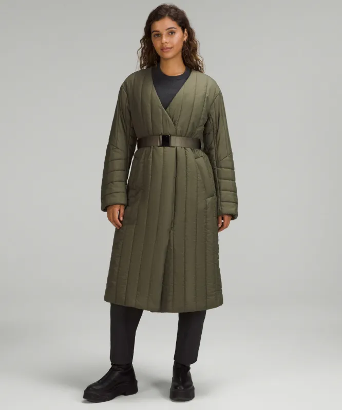 Belted Long Insulated Jacket *Online Only sold by Lululemon