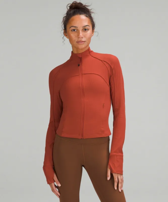 Ribbed Nulu Cropped Define Jacket sold by Lululemon