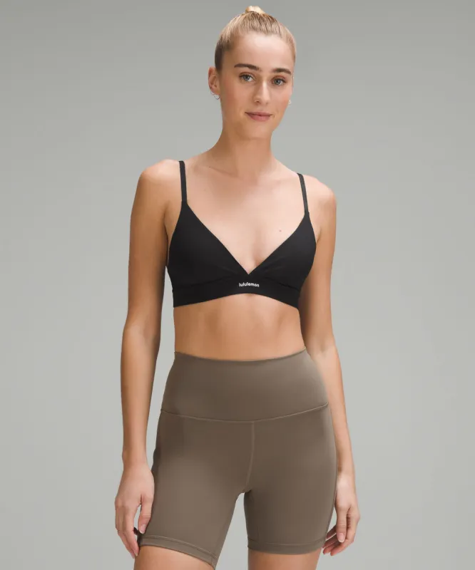 License to Train Triangle Bra *Light Support, A/B Cup sold by Lululemon