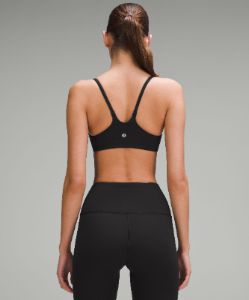 Wunder Train Strappy Racer Bra Ribbed *Light Support, A/B Cup sold by Lululemon