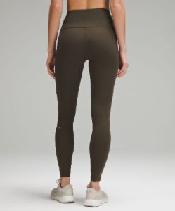 Wunder Train High-Rise Ribbed Tight 28" sold by Lululemon