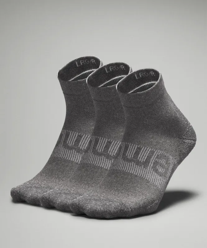Men's Power Stride Ankle Socks *3 Pack sold by Lululemon