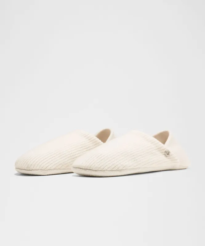 Women's Cashmere Slippers sold by Lululemon