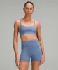 Wunder Train Strappy Racer Bra Ribbed *Light Support, A/B Cup sold by Lululemon