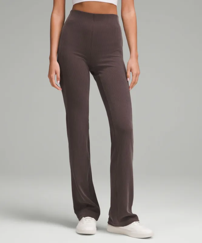 Ribbed Softstreme Flared Pant *Tall sold by Lululemon