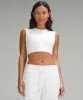 Wundermost Ultra-Soft Nulu Super-Cropped Tank Top sold by Lululemon