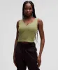 Cotton-Blend Henley Tank Top sold by Lululemon
