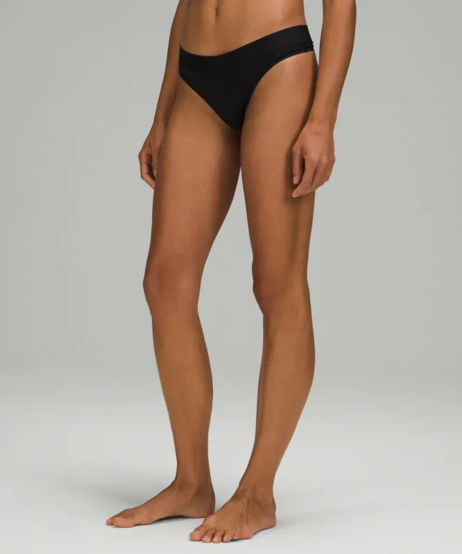 UnderEase Mid-Rise Thong Underwear sold by Lululemon