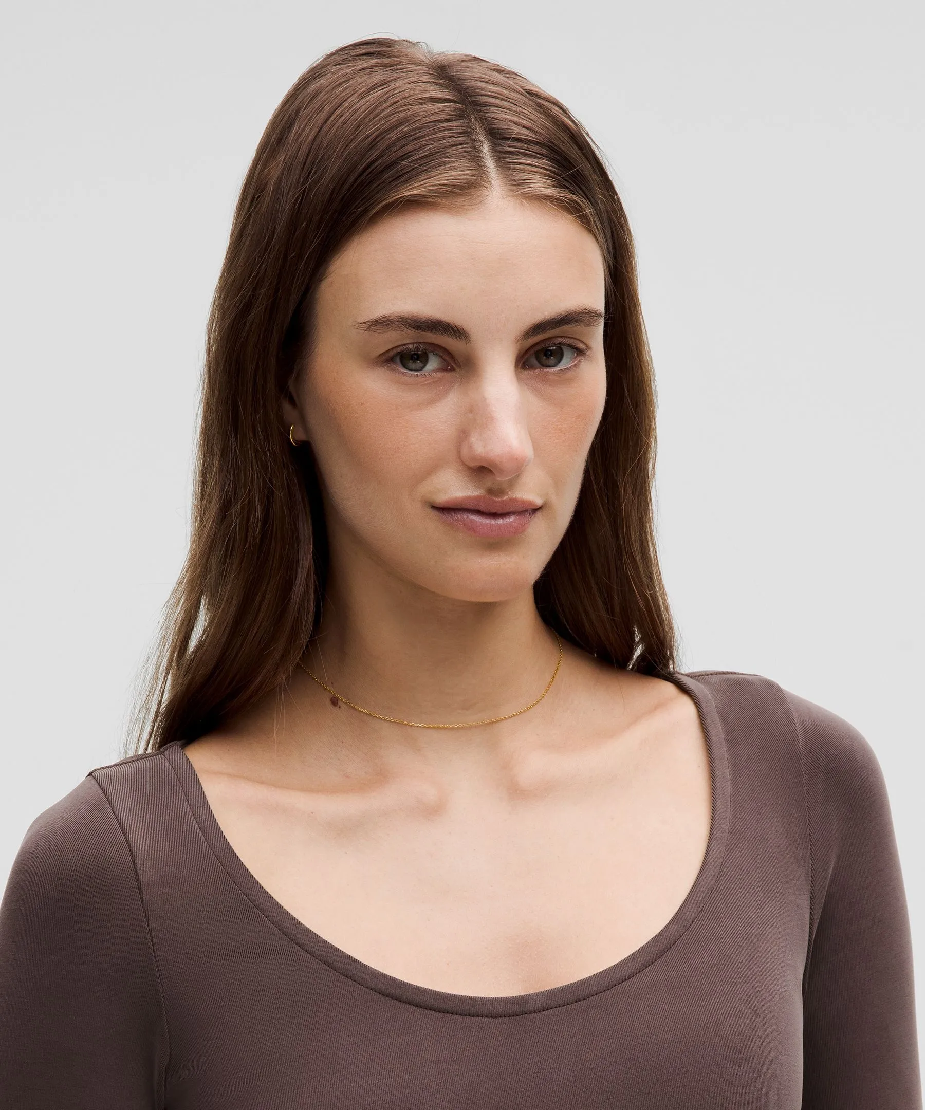 Drapey Softstreme Long-Sleeve Maxi Dress sold by Lululemon product image thumbnail 3