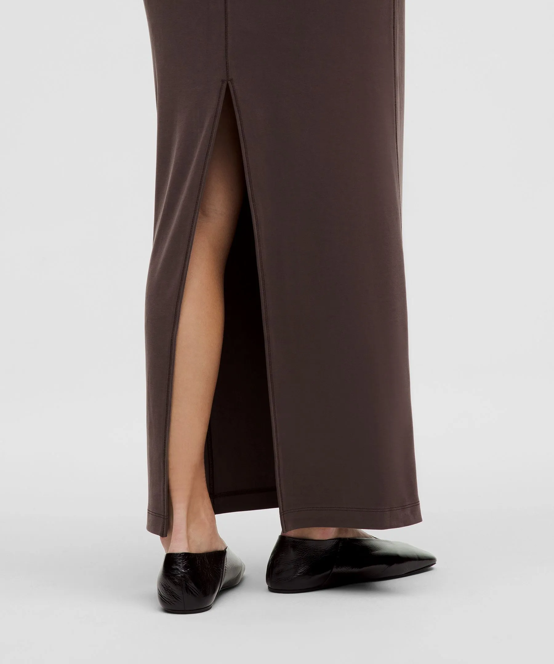 Drapey Softstreme Long-Sleeve Maxi Dress sold by Lululemon product image thumbnail 4