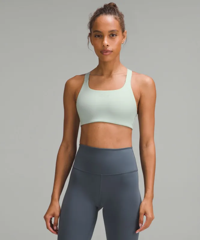 Ultralu Square-Neck Workout Bra B/C *Reflective sold by Lululemon