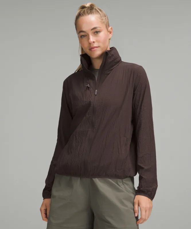 Lightweight Packable Hiking Jacket sold by Lululemon