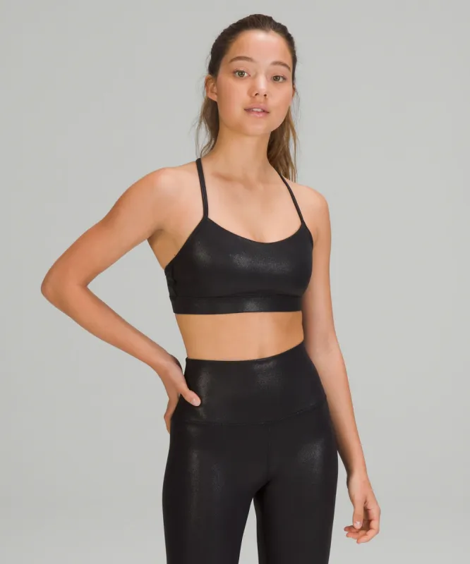 Flow Y Bra Nulu Shine *Light Support, A–C Cups sold by Lululemon