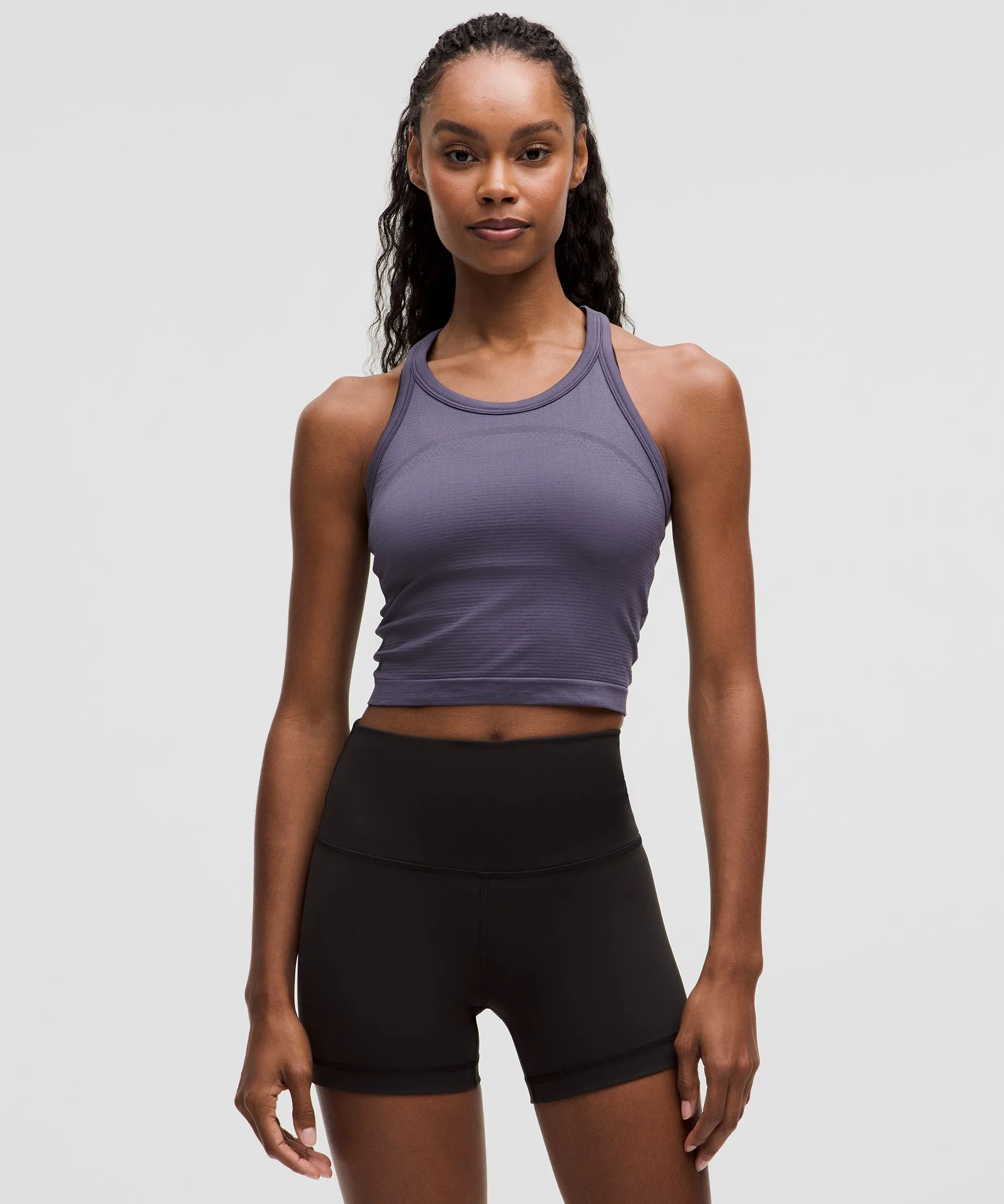 Swiftly Tech Cropped Racerback Tank Top 2.0 sold by Lululemon