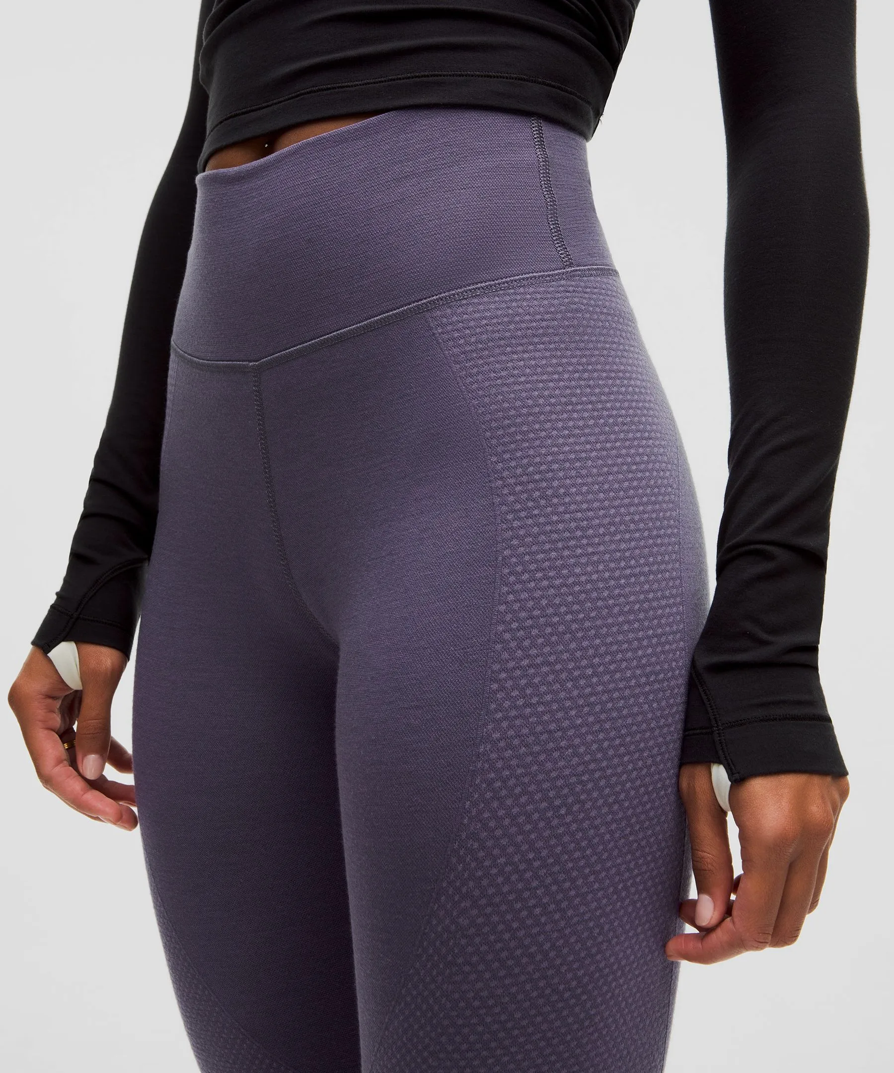 Merino Wool-Blend Base Layer Tight 28" sold by Lululemon product image thumbnail 4