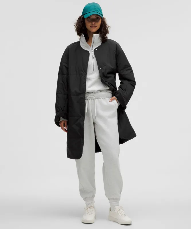 Fleece-Lined Insulated Long Coat sold by Lululemon
