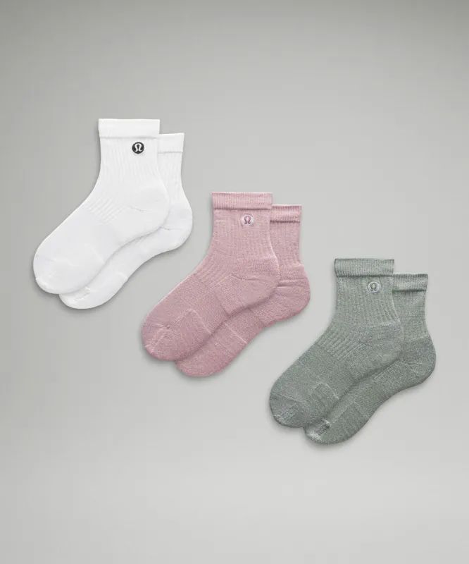 Women's Daily Stride Quarter Socks *3 Pack sold by Lululemon
