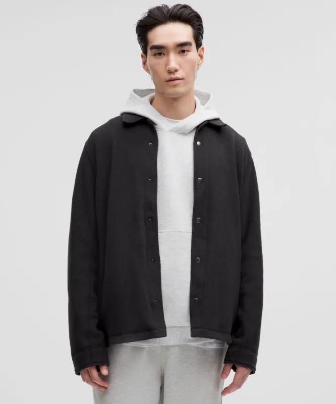Fleece Classic-Fit Overshirt sold by Lululemon