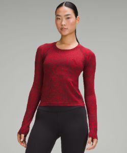 Lunar New Year Swiftly Tech Long-Sleeve Shirt 2.0 *Race Length sold by Lululemon