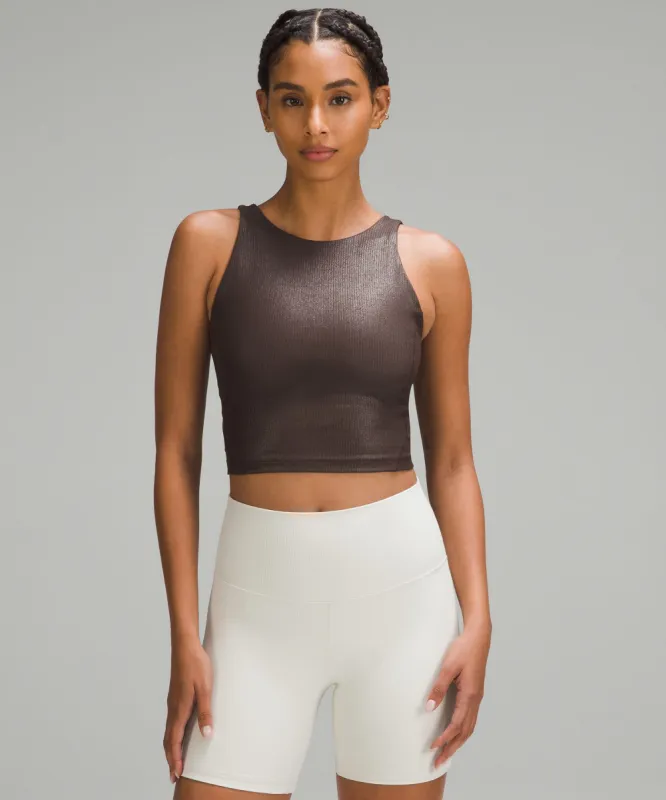 lululemon Align™ Ribbed High-Neck Tank Top *Shine sold by Lululemon