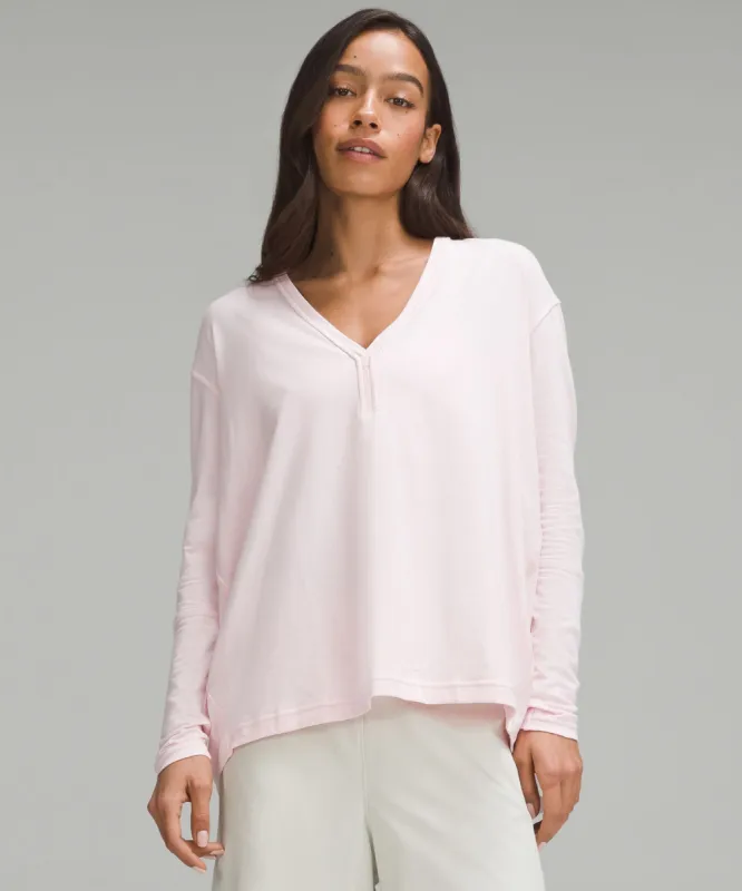 Back In Action V-Neck Long-Sleeve Shirt sold by Lululemon