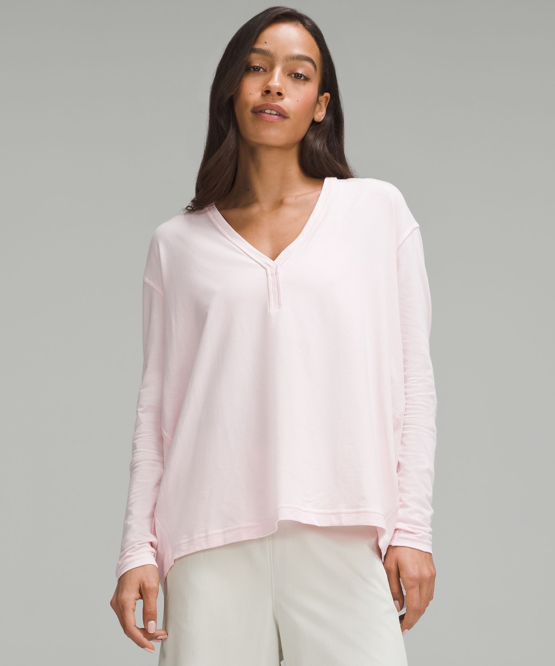 Back In Action V-Neck Long-Sleeve Shirt sold by Lululemon