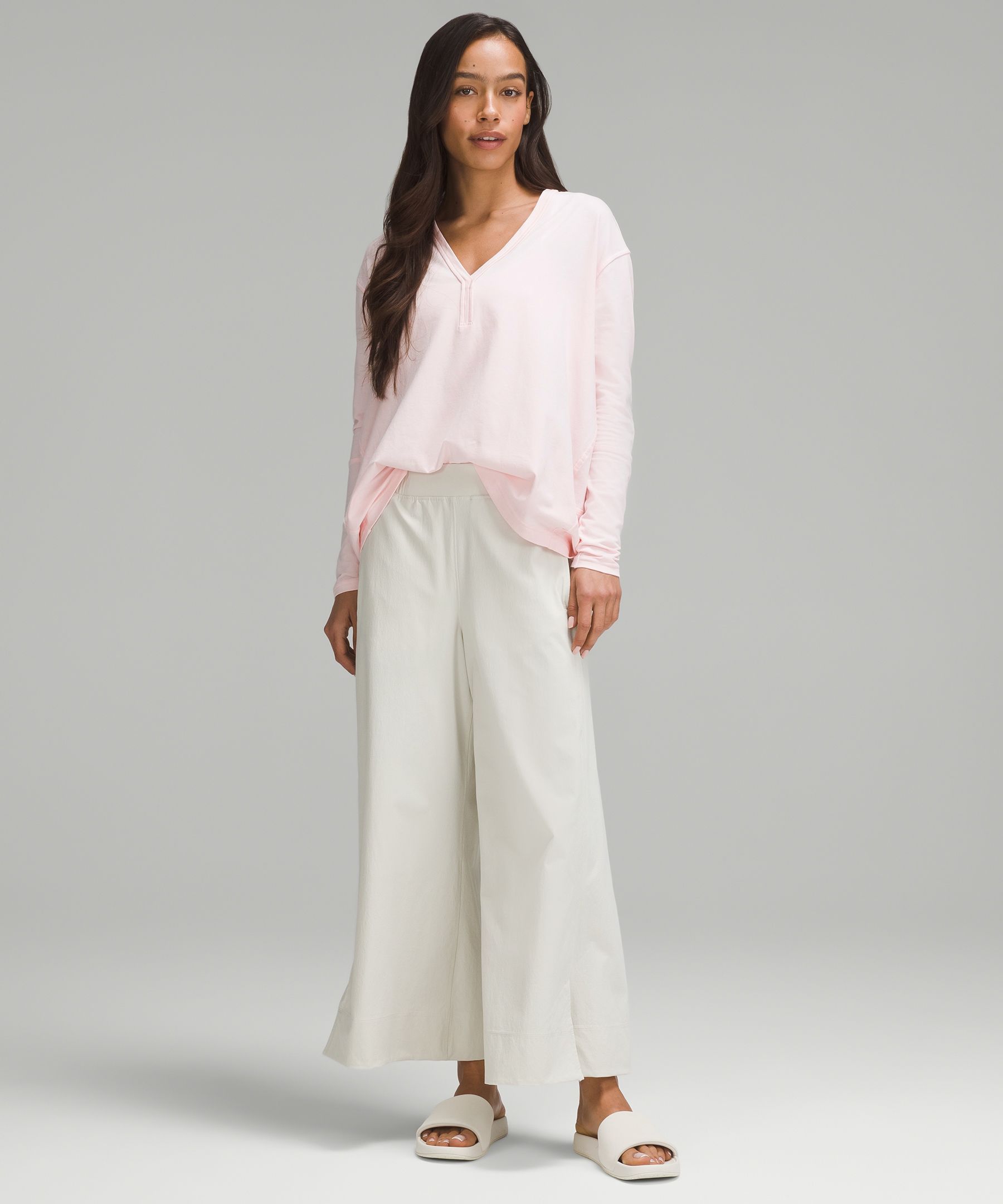 Back In Action V-Neck Long-Sleeve Shirt sold by Lululemon product image thumbnail 2