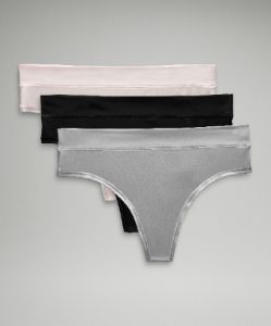 UnderEase High-Rise Thong Underwear *3 Pack sold by Lululemon