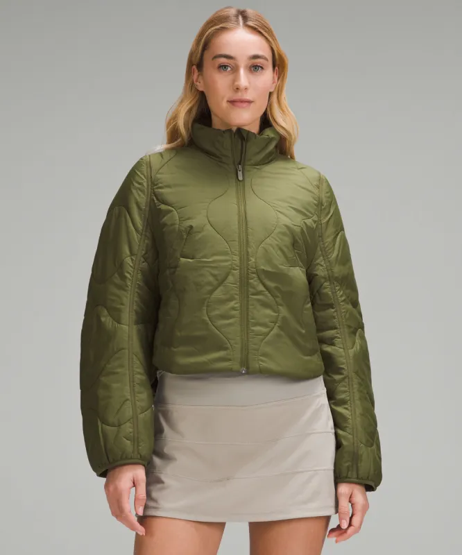 Quilted Light Insulation Cropped Jacket sold by Lululemon