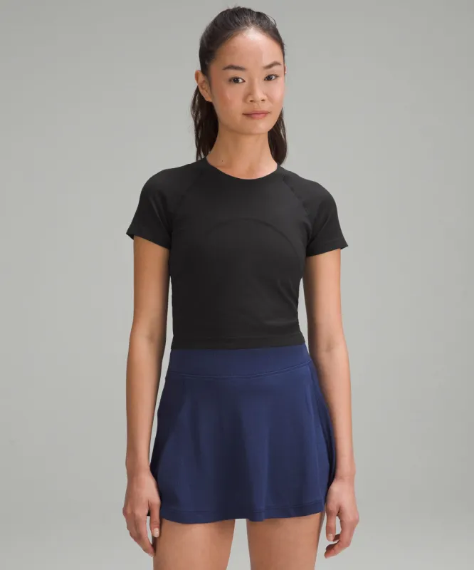 Swiftly Tech Cropped Short-Sleeve Shirt 2.0 sold by Lululemon