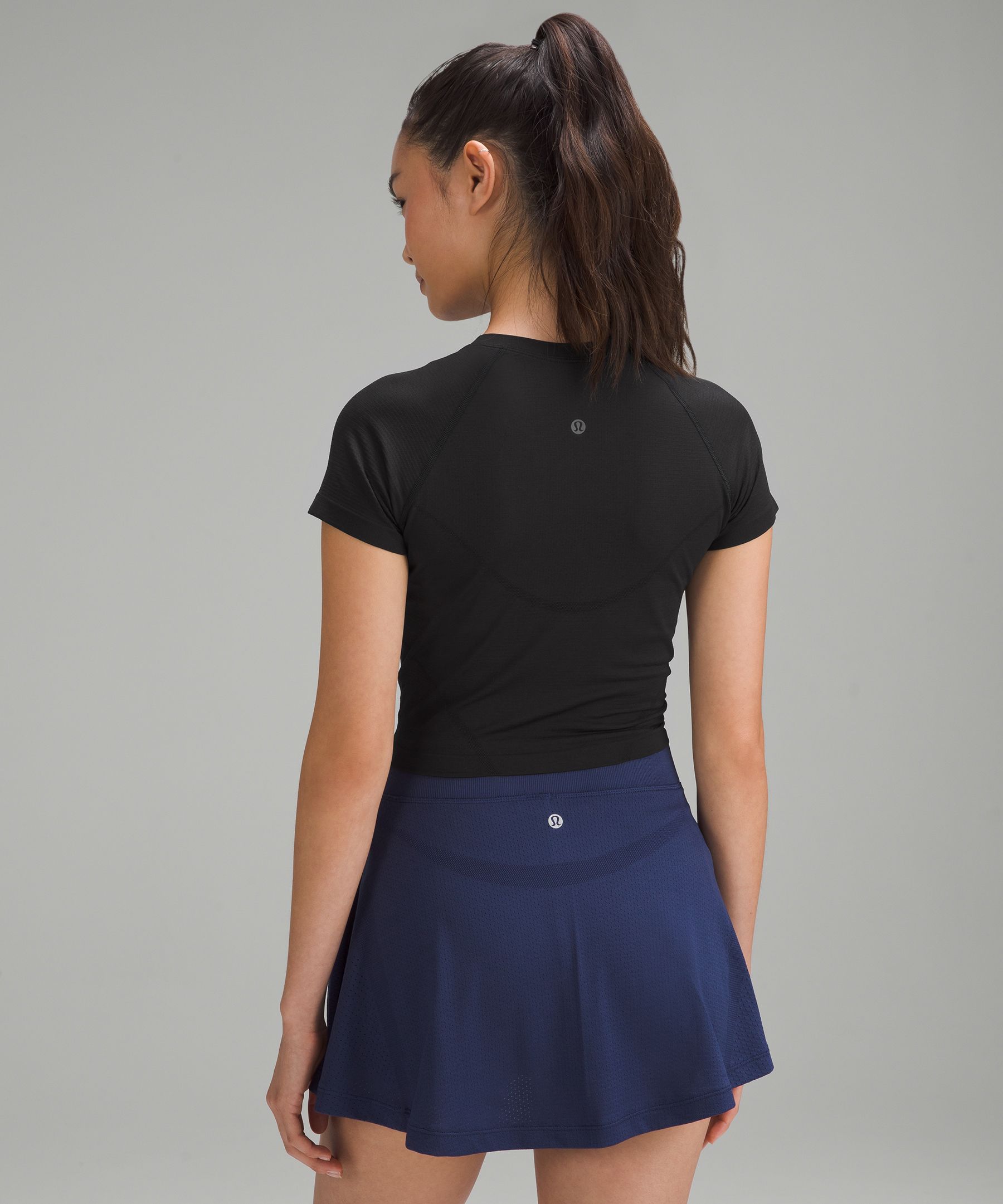 Swiftly Tech Cropped Short-Sleeve Shirt 2.0 sold by Lululemon product image thumbnail 3
