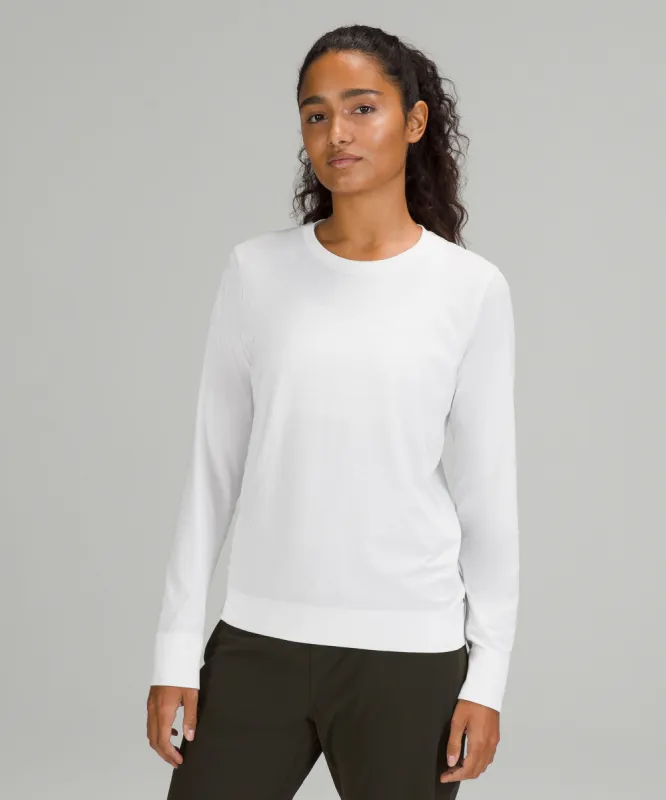 Swiftly Breathe Relaxed-Fit Long Sleeve Shirt sold by Lululemon