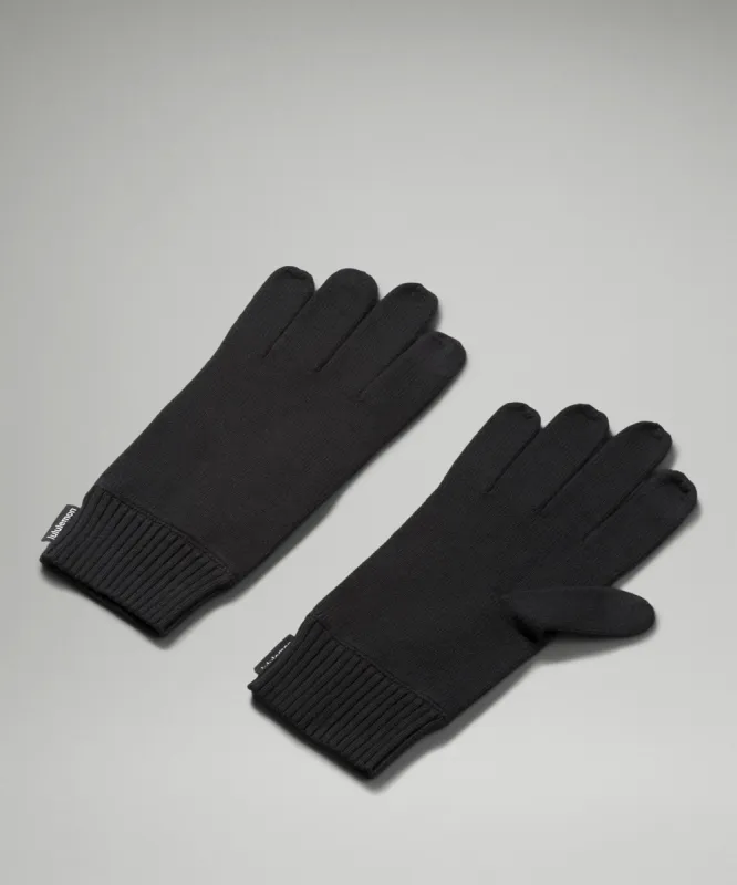 Men's Cold Pursuit Knit Gloves sold by Lululemon