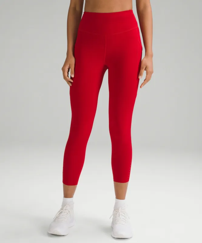 Fast and Free High-Rise Crop 23" Pockets *Updated sold by Lululemon