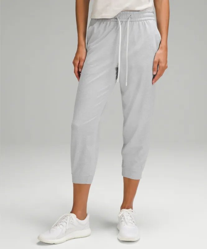 Soft Jersey Classic-Fit Mid-Rise Cropped Jogger sold by Lululemon