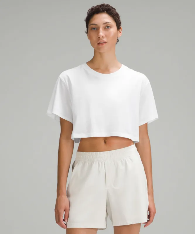 All Yours Cropped T-Shirt sold by Lululemon