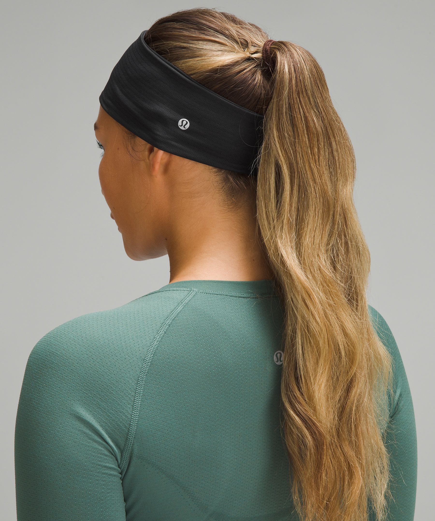 Lululemon License to Train Black Headbands (5) License to Train Wide Headband | TikTok main image 2